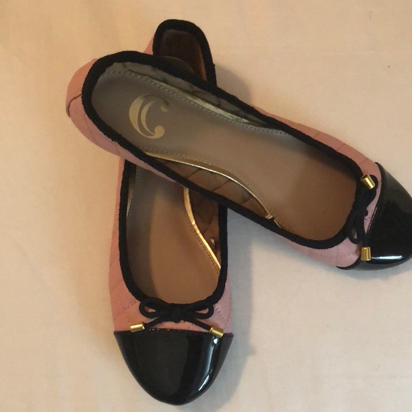 Cute black and pink ballet flats - Picture 2 of 5